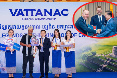 កីឡាករវាយកូនហ្គោលអន្តរជាតិលំដាប់ពិភពលោក នឹងបន្តការប្រកួត១សប្តាហ៍នេះនៅប្រទេសកម្ពុជា ក្នុងព្រឹត្តិការណ៍ Vattanac Legends Championship Legacy Edition